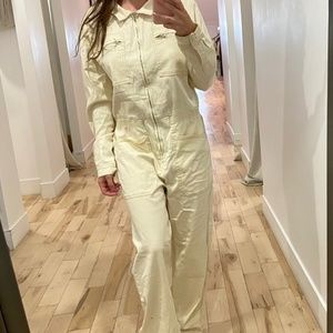 White boilersuit // L.F. Markey